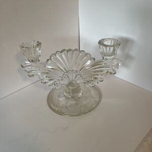 Paden City Glass Company Maya Candelabra